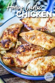 Perfect One Pan Honey Garlic Chicken Easy Family Recipes In 2020 Cast Iron Skillet Recipes Dinner Cast Iron Skillet Recipes Chicken Dutch Oven Recipes Cast Iron