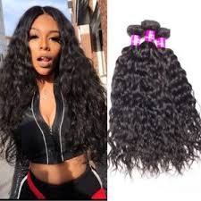 Wavy hair can be refined with a burst fade. Wet And Wavy Human Hair Water Wave Bundles Tinashehair