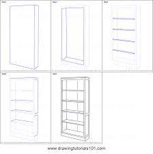 Maybe you would like to learn more about one of these? How To Draw A Book Shelf Printable Drawing Sheet By Drawingtutorials101 Com Interior Design Sketches Furniture Design Sketches Interior Design Drawings