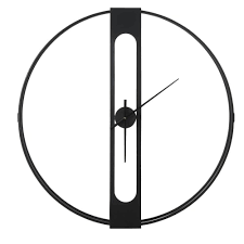 Horloge En Metal Noir D100 Nilson Maisons Du Monde