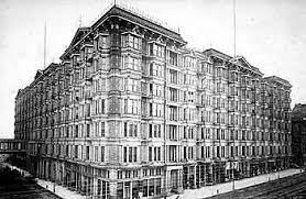 The Original Palace Hotel Was Built By San Francisco Banker And Entrepreneur William Chapman Ralston Who Heavily Depended On His Shaky Banking Empire T Girandole