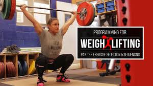 programming for weightlifting