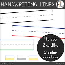 Blue red blue lines writing. Clipart Handwriting Lines Worksheets Teaching Resources Tpt