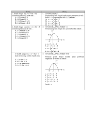 Soal osn kimia sma 1252021 contoh soal menggambar grafik fungsi kuadrat terbuka ke atas. Bank Soal Fk Kelas 9