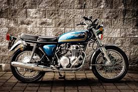 Image result for Nice Blue 1977 Honda