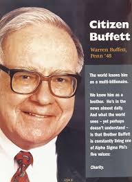OF SIGMA Warren Buffett, J I