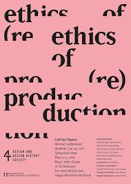 Visualexploration Call For Papers Ethics Of Re Production Poster 2016 Design By Umut Alti In 2020 Typography Design Typography Layout Graphic Design Typography