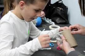 Seven-year-old wins egg drop contest