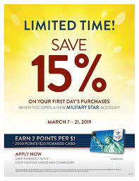 To enroll, you can complete an application for enrollment in va health care by telephone without the need for a signed paper application. Military Exchange Shoppers At Fort Knox Can Save An Extra 15 Percent By Opening A New Military Star Article The United States Army