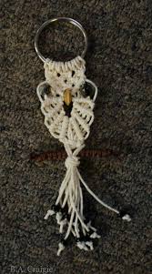 Pin By Lacey Gehringer On Diy Macrame Owl Owl Keychain Unique Items Products