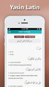 Dan bukan cuma buat malam jum'at. Surat Yasin Latin Fur Android Apk Herunterladen