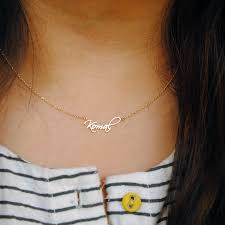 We did not find results for: 14k Solid Gold Personalized Name Signature Necklace Nk011 Abhika Jewels