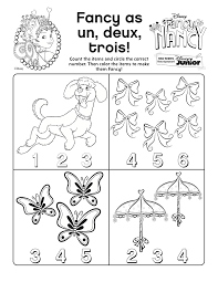 Free printable fancy nancy coloring pages for kids that you can print out and color. Fancy Nancy Party