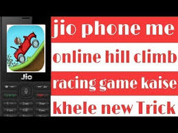 Jio Phone Me Hill Climb Racing Game Kaise Khele Hill Climb Game In Jio Phone Youtube