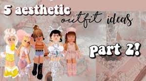 Today we are going to show you some free aesthetic outfits in royale high! 5 Aesthetic Outfit Ideas Part 2 Royale High Youtube