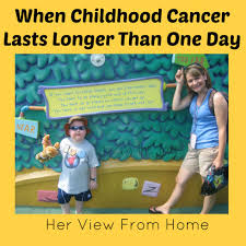 Between 300 and 400 cases are diagnosed in the united states each year 1. When Childhood Cancer Lasts Longer Than One Day Her View From Home