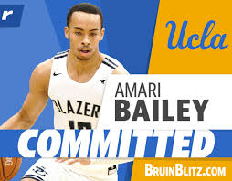 Amari bailey is from chicago, illinois, and moved to los angeles, california when he entered the 9th not only is amari bailey one of the top ranked recruits in the country, he's also known for being. Five Star Guard Amari Bailey Re Commits To Ucla Tar Heel Times 2 18 2021