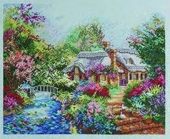 With over 200 designs, you'll find something here that is perfect for your next cross stitch project. Scenic Cross Stitch Patterns Kits Wedding Cross Stitch Patterns Cross Stitch Beautiful Cross Stitch