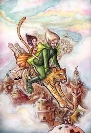 The Girl Who Circumnavigated Fairyland Before Revising Leopard Fairy Land Art Fan Book