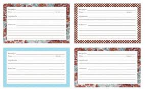 Maybe you would like to learn more about one of these? Printable Recipe Card Template