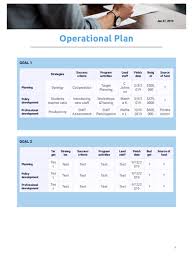 Excel, sharepoint and smartsheet just don't solve the execution gap. Operational Plan Template Pdf Templates Jotform