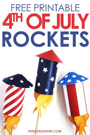 Printable fourth of july pictures. 4th Of July Rockets Free Printables The Printables Fairy