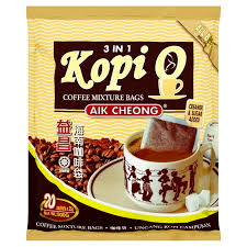 Sejujurnya penulis juga ketagih dengan minuman segera ini, pasti tiap pagi penulis akan bancuh dan menggelarkan ia sebagai work boost. Aik Cheong Kopi O 3 In 1 Coffee Mixture Bags 20 X 25g Shopee Malaysia