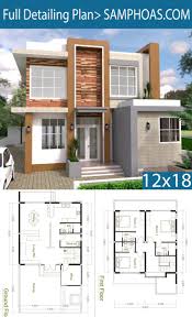 4 Bedrooms Home Design Plan 9x9m Samphoas Plan Model House Plan House Front Design Home Building Design
