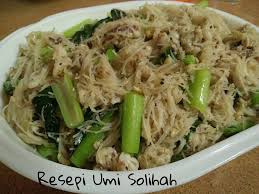 Mee basah cina style ini terkenal di sabah dan pulau labuan. Bihun Goreng Cina Hidangan 6 Resepi Ummi Solihah Facebook