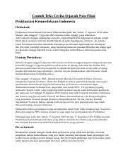 Bahasa Indonesia Docx Contoh Teks Cerita Sejarah Non Fiksi Proklamasi Kemerdekaan Indonesia Orientasi Proklamasi Kemerdekaan Indonesia Dilaksanakan Course Hero