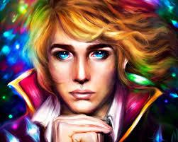 HD man painted black wallpapers