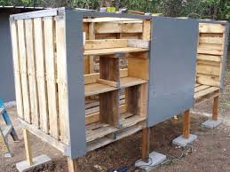 Making A Chicken Coop Out Of Old Pallets Chicken Coop Pallets Chicken Diy Easy Chicken Coop