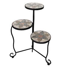 Maybe you would like to learn more about one of these? Blumentreppe Mosaik Metall Blumenhocker Metalldeko Gartendeko Mosaiktisch Blumenregal Wall Art De