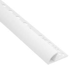 Generally round edge trims create a traditional effect whereas straight edge trims look more contemporary. Genesis Pvc Round Edge Tile Trim White 10mm X 2 5m X 10 Lengths Including 4 X Corners Buy Online In Qatar At Qatar Desertcart Com Productid 52621433