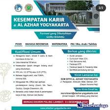 Maybe you would like to learn more about one of these? Lowongan Kerja Al Azhar Yogyakarta Desember 2020