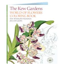 World of flowers coloring book review. The Kew Gardens World Of Flowers Coloring Book Over 40 Beautiful Illustrations Plus Color Guides 1 Review 5 Stars Daedalus Books D71197