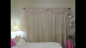 Good window to window scarf, title: Diy Fancy Window Scarves Youtube