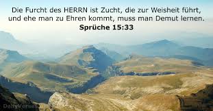 Spruche 15 33 Bibelvers Dailyverses Net