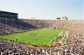 Notre Dame Stadium Rededication Moments 125 Football