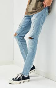 I use a few different techniques. Pacsun Light Ripped Skinniest Jeans Pacsun