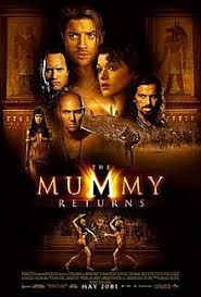 Do you have a favorite movie with return in the name? The Mummy Returns Wikipedia