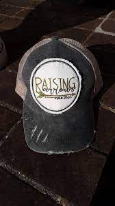 Raggy Patch Hat Distressed Trucker Hat Raising Arrows Hat Scripture Hat Christian Gift Psalm 127 Gifts For Wife By Kings Daughters Catch My Party