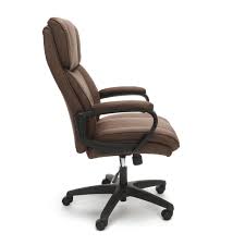 Essentials Executive Chair Mid Back Office Computer Chair Ess3082brn Much More Information Might Be Located At The Photo Url In 2020 Chair Office Chair Home Office