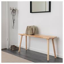 Ikea Ypperlig Bench Solid Beech Is A Durable Natural Material Ikea Ypperlig Minimalist Furniture Interior Walls