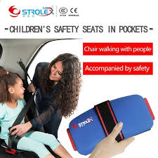 Najbolja Cijena Mini Prijenosni Preklopiv Djeca Djeca Autosjedalicu Sigurnosna Sjedala Natrag Jastuk Baby Car Safety Child Car Safety Child Safety Seat