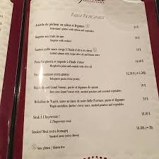 Menu Picture Of L Improviste Quebec City Tripadvisor