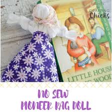 If you click on that link a pdf of the pattern should pop up that you can print and/or download. No Sew Pioneer Rag Doll