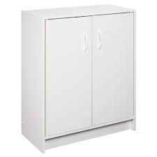 Use it to show off beautiful dishes, family heirlooms or travel souvenirs. Closetmaid Two Door Storage Cabinet White Target