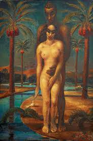رده:نقاشی‌های آدم و حوا (fa); Mahmoud Said S Seminal Adam And Eve Comes To Auction For First Time Contemporary Art Sotheby S
