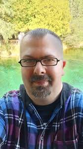 The observation raft at Kitch-iti-kipi in Manistique, Michigan.